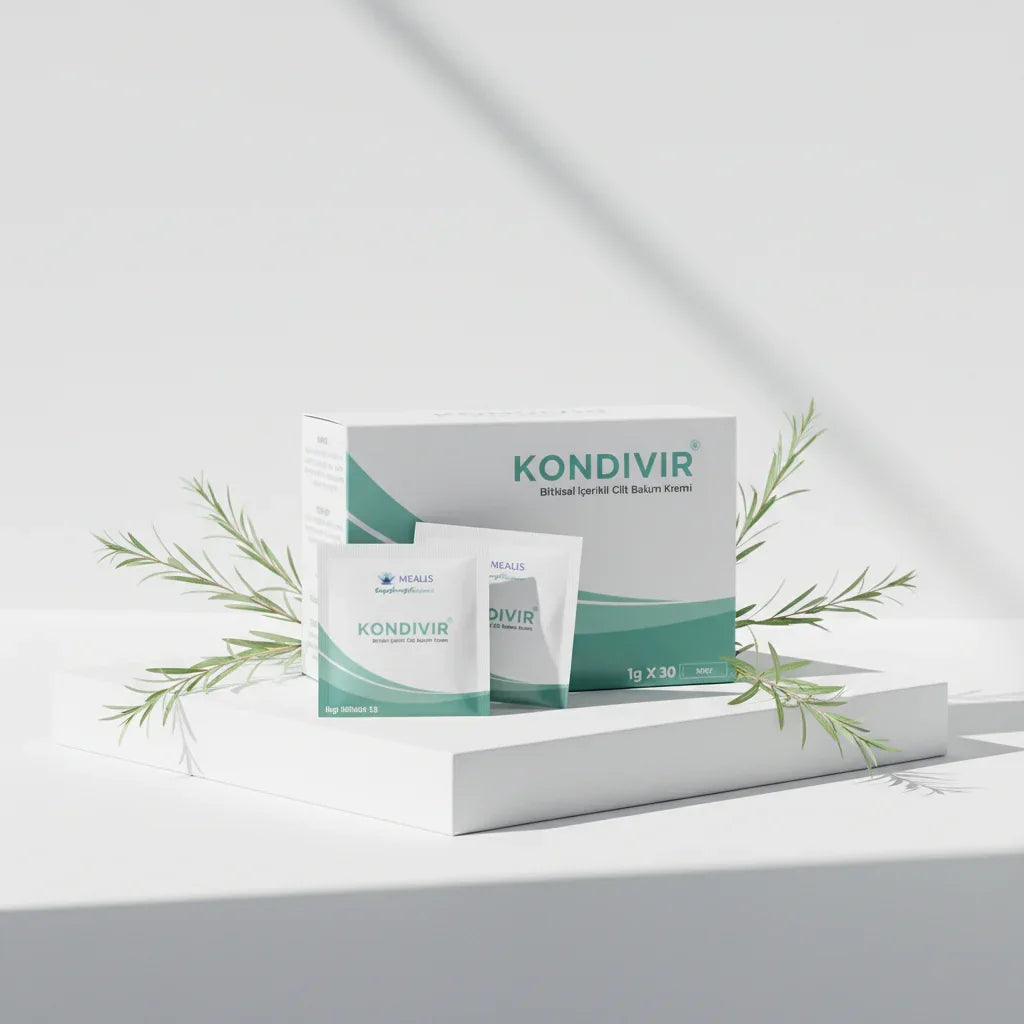 Kondivir: Yeşil Çay (Sinecatechins) Özlü İntim Bölge Bakım ve Arınma Kremi -